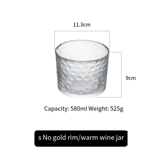 和風ガラスクリエイティブリキュールワインセット家庭用小型ワイングラスワインディスペンサーワインジョッキ酒カップフルーツワインプラム