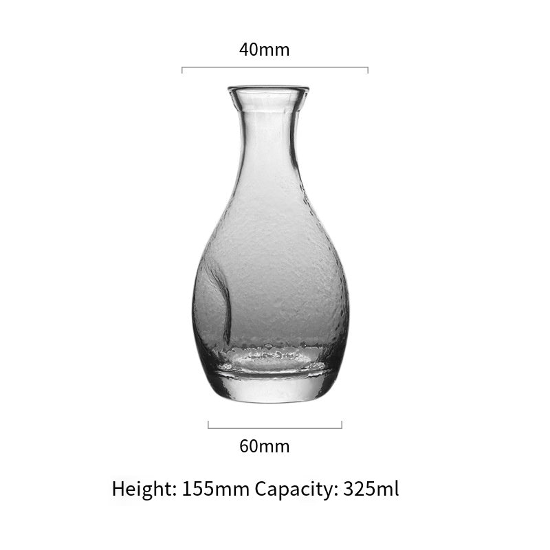和風梅の花の親指酒器酒器セットクリエイティブ梅の花すりガラスワインディスペンサー酒器セット卸売