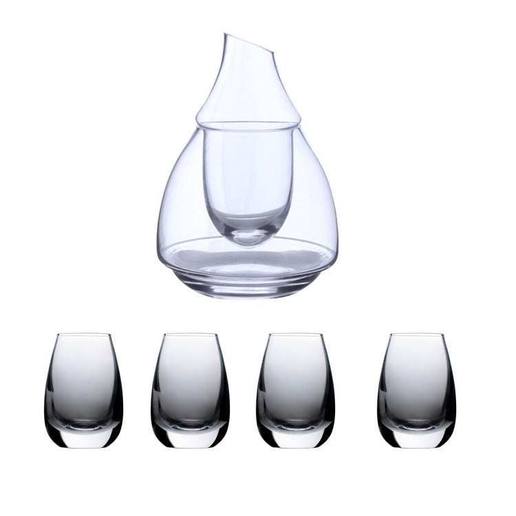 日本のクリエイティブな東洋佐々木ガラスの日本酒カップ、酒器、冷酒器、氷酒器、ワイン、温酒器