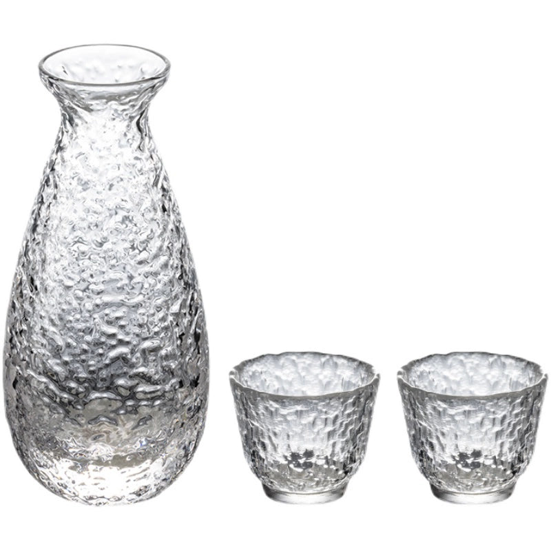 和風の小さなワイングラスセット ワイングラス 酒器 ワインセット 水差し ドリンクグラス フルーツワイングラス 酒器 家庭用ワイン仕切りグラス